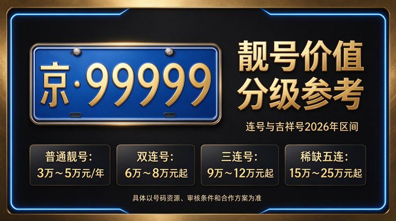 闲置北京租车牌照一年多少钱展示图